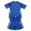 Original Trikotsatz Leeds United Torwart 2025-26 Blaue Für Kinder